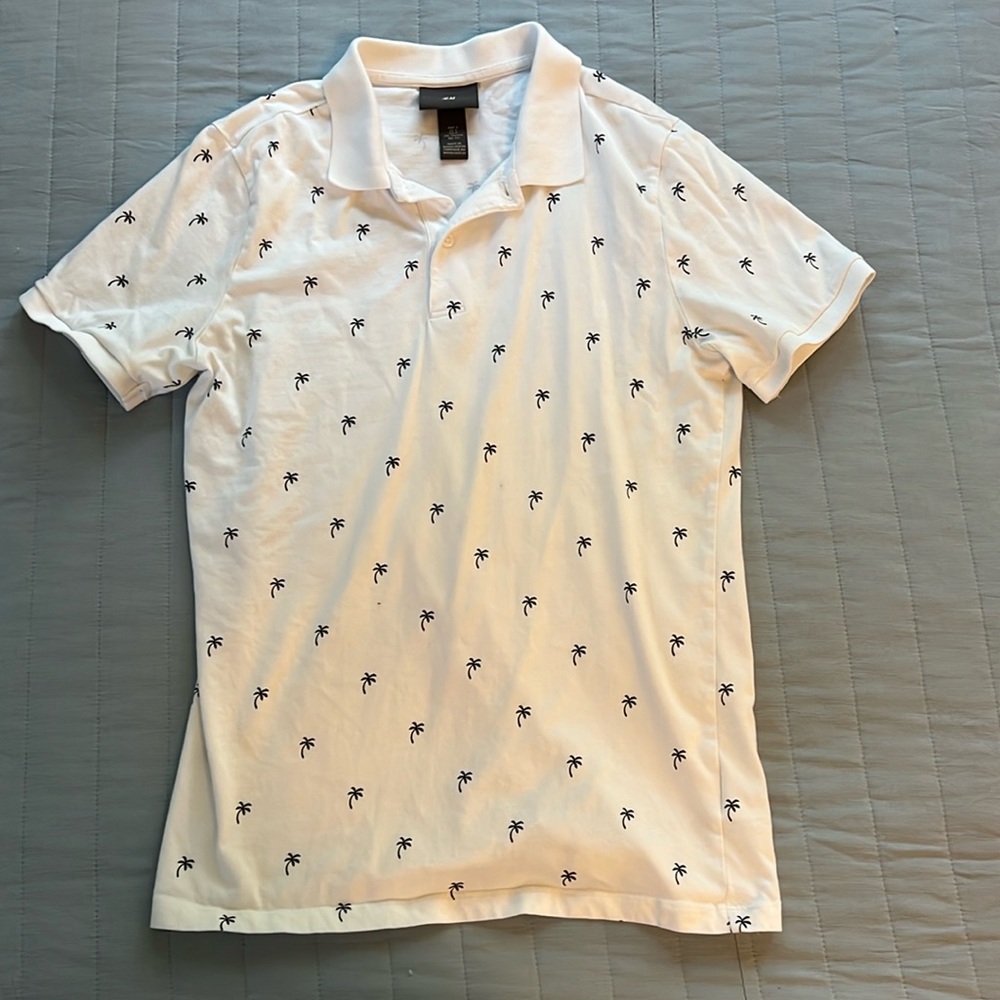 White summer shirt size S